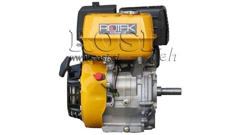 moteur à essence EG4-420cc-9.6kW-13.1HP-3,600 RPM-H-KW25x63-démarrage manuel