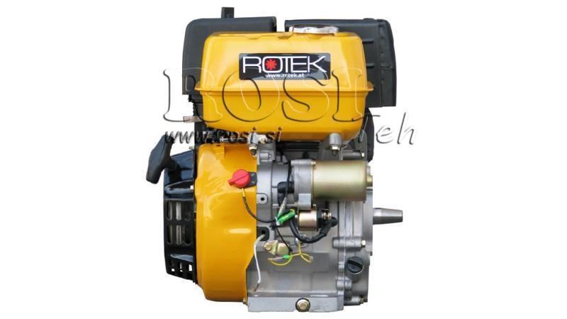 gasoline engine EG4-420cc-9.6kW-13.1HP-3,600 RPM-E-TP26x47-electric start