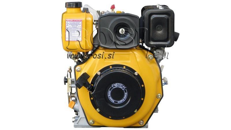 dieselmotor 306cc-4.5kW-3.600 RPM-E-KW25x63-elektrisk start