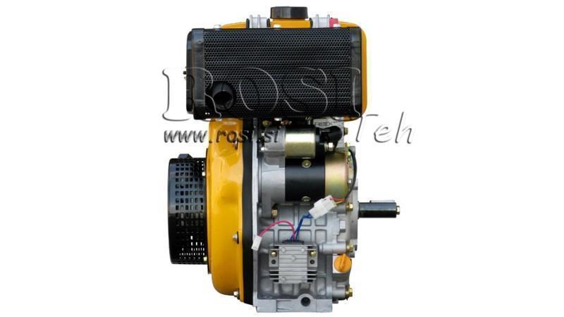 dieselmotor 306cc-4.5kW-3.600 RPM-E-KW25x63-elektrisk start