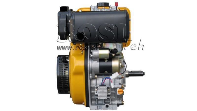 diesel engine 418cc-7.83kW-10.65HP-3,600 RPM-E-KW25.4x88-electric start