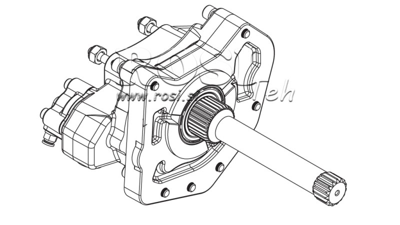 GEAR DRIVE FOR HYDRAULIC PUMP - MERCEDES ACTROS A