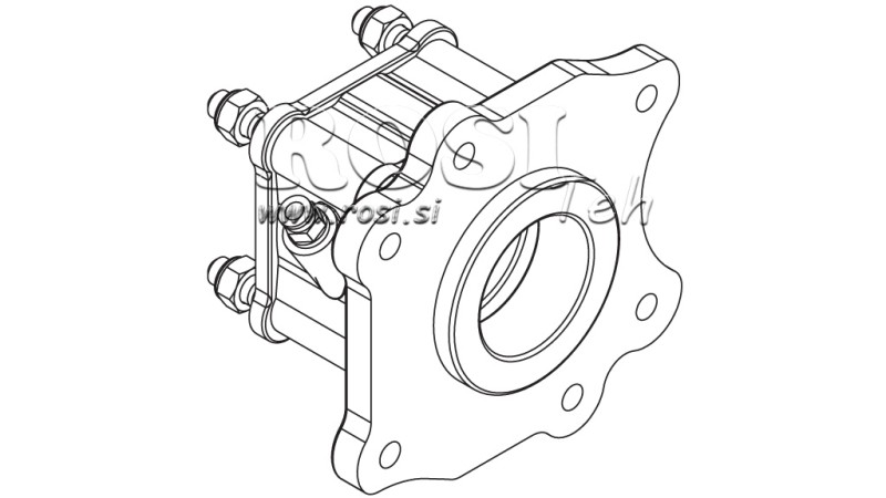 POHON HYDRAULICKÉHO ČERPADLA - MERCEDES ATEGO-1  - 6 HOLES