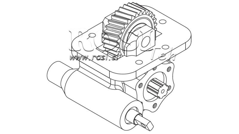 AZIONAMENTO PER LA POMPA IDRAULICA - ISUZU HINO MECHANIC