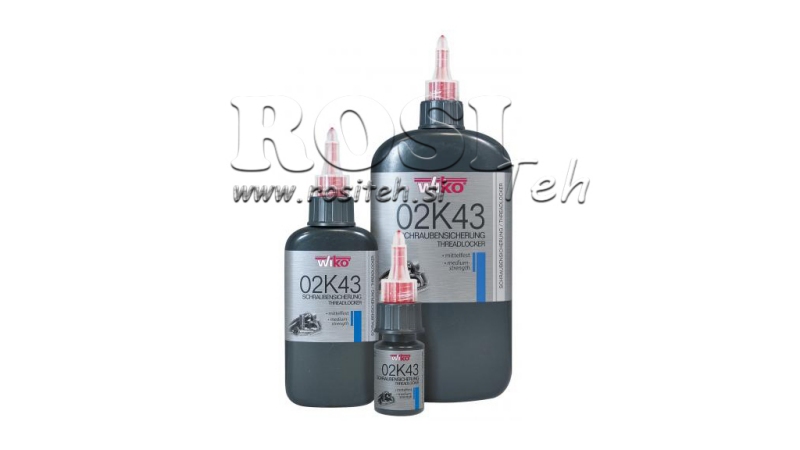 WIKO THREAD LOCKER 02K43 50ML (MEDIUM STRENGTH)