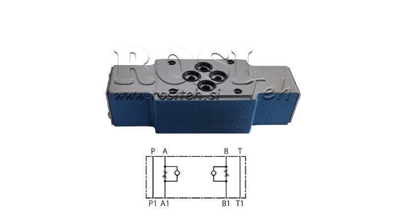 FLOW CONTROLLER CETOP 3 INLET