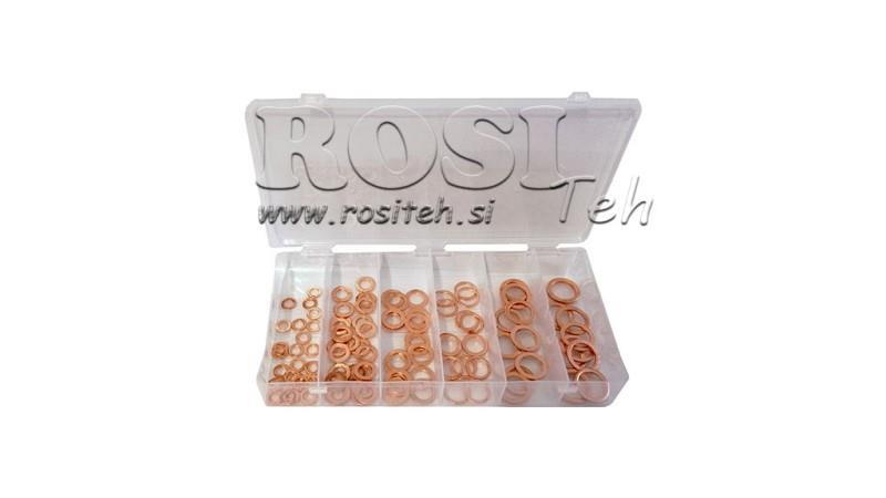 SET OF COOPER SEALS (110 pcs)