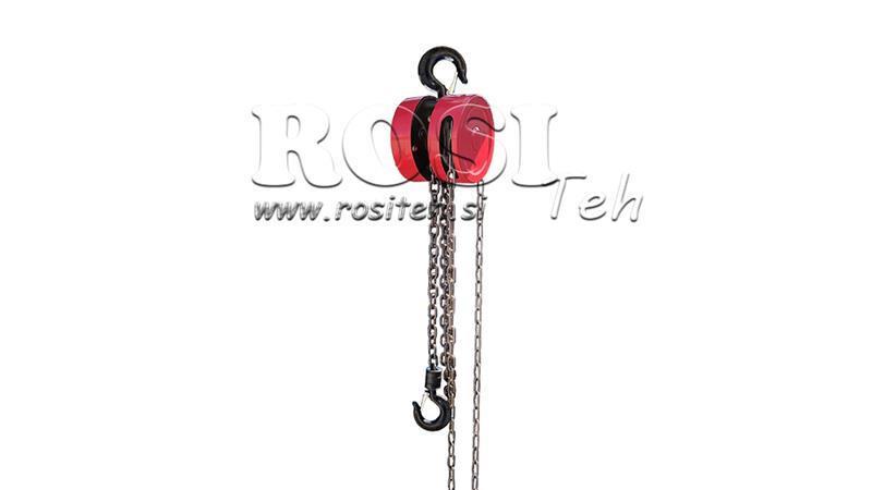 CHAIN HOIST - WINCH 1Ton x 2.5m