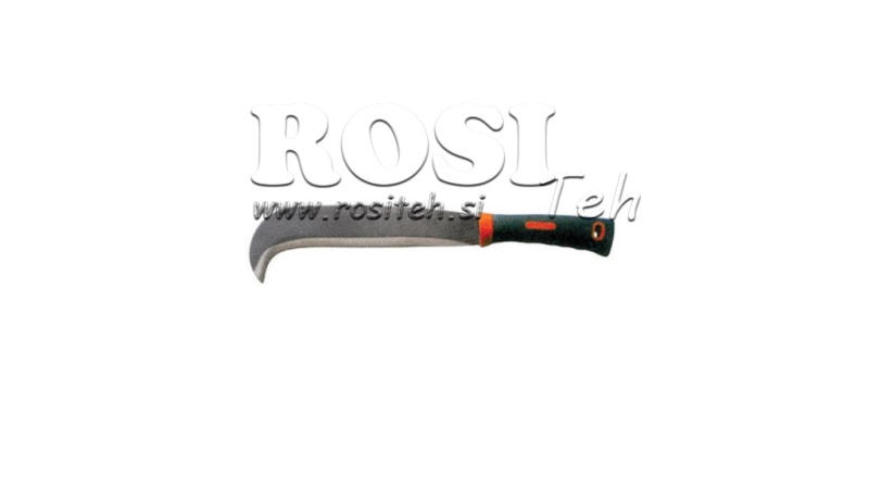 MACHETE 25 cm, MIT PVC GRIFF