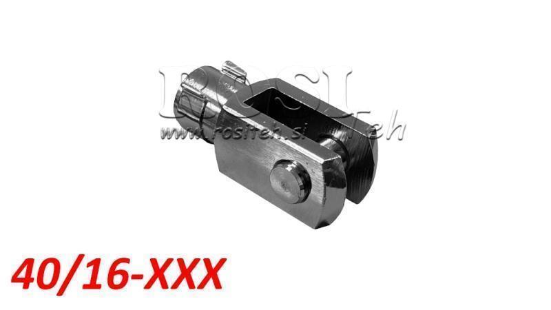 CI MOUNT FOR PNEUMATIC CYLINDER PCAS 40/16 (M12x1,25) SNAP