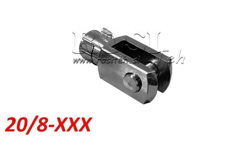 CI MOUNT FOR PNEUMATIC CYLINDER PCAI 20/8 (M8x1,25) SNAP