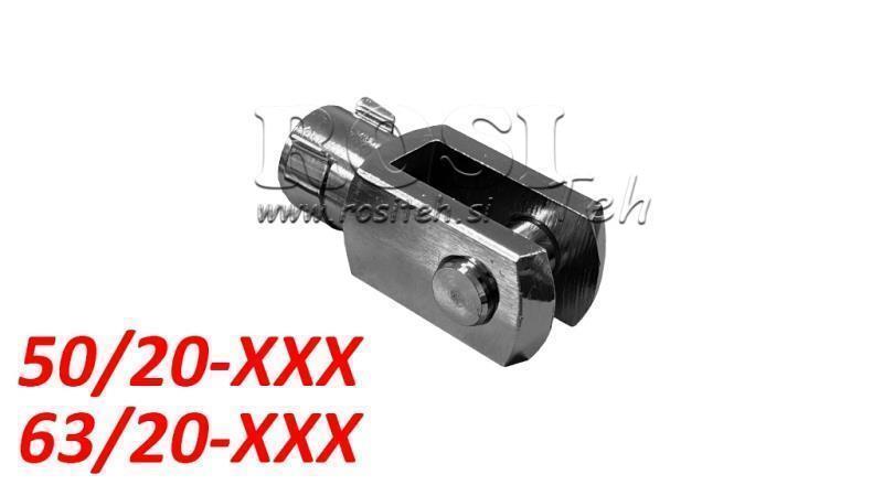 CI MOUNT FOR PNEUMATIC CYLINDER PCAS 50/20 - 63/20 (M16x1,5) SNAP