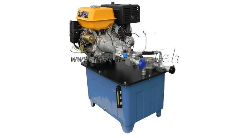 BENSIN GENERATOR 420cc SAMMENSÆTNING 43.2 lit - tank 70 lit