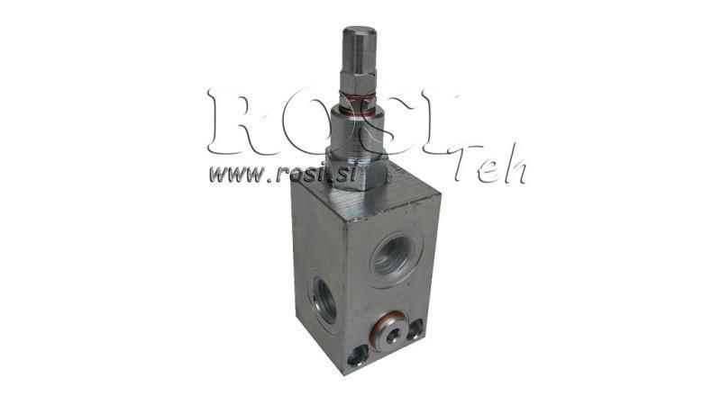 REGOLATORE DI PRESSIONE IDRAULICA VMP 3/8 100-350 BAR