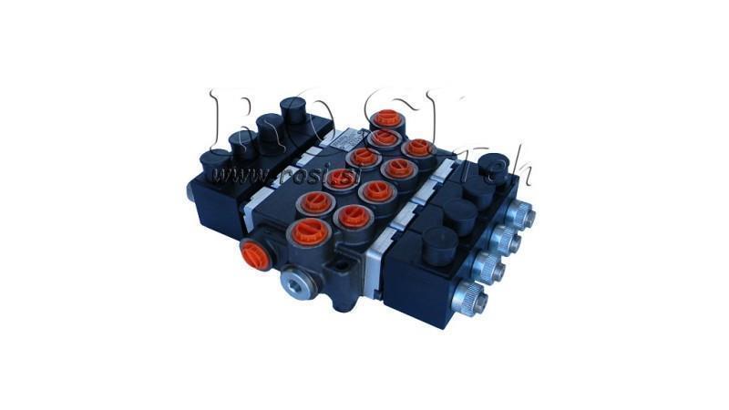 HYDRAULIC VALVE 4xZ50+12V DC