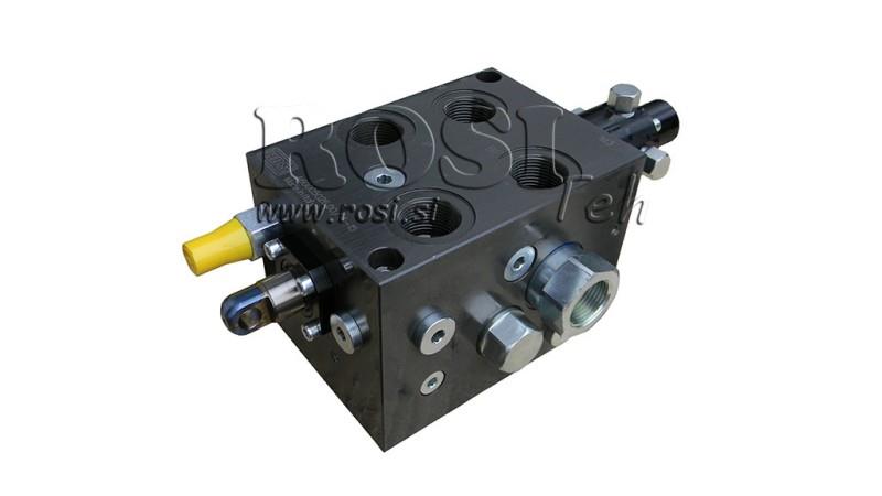 HYDRAULISK VENTIL FOR TREDELING STOR KUBE - AUTOSPEED 150 liter