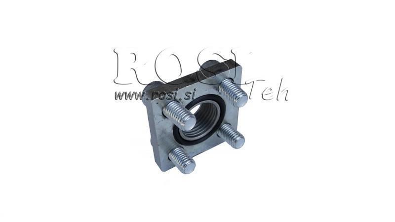 CONECTOR DE TUBO 1/2 - FLANGE RETA fi 40