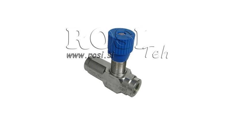 REGOLATORE DI FLUSSO VRFU 1/4 UNIDIREZIONALE