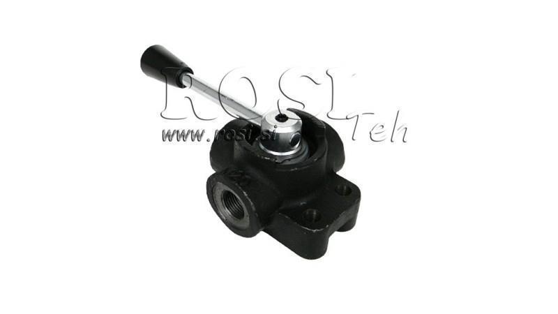 MANUAL 3 WAY VALVE DF 1 - 180lit