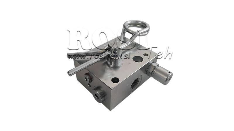 HYDRAULIC BRAKE VALVE FOR TRAILER TS 04.726.A