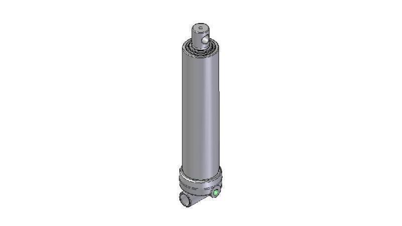 2636F -TELESCOPISK CYLINDER HUL - HUL 3 GRADER SLAG 1043 FI 95