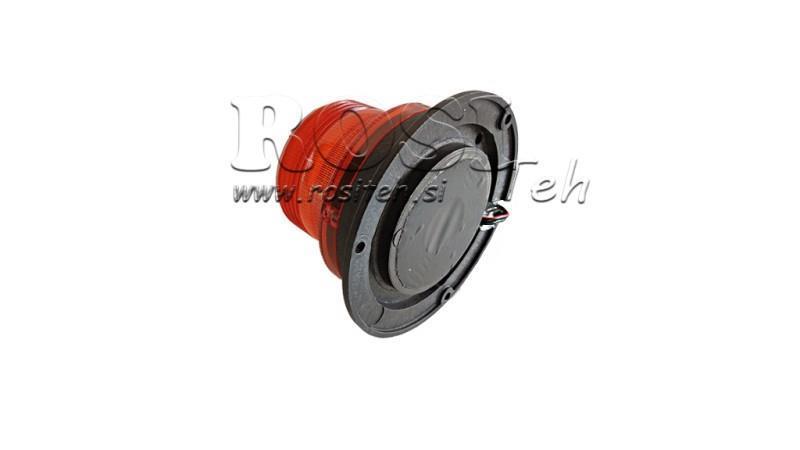 LED MAGNETIC ROTATION WARNING BEACON LIGHT 12V