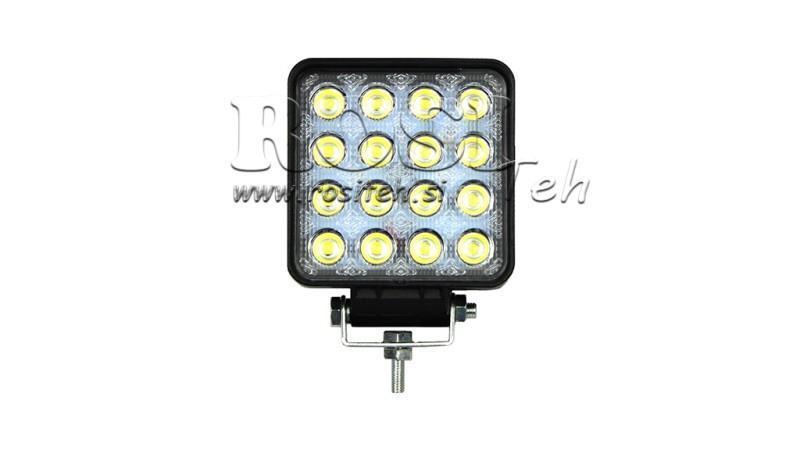 LED RADNO SVIJETLO – SVIJETLO 16 LED 48W 12V-24V