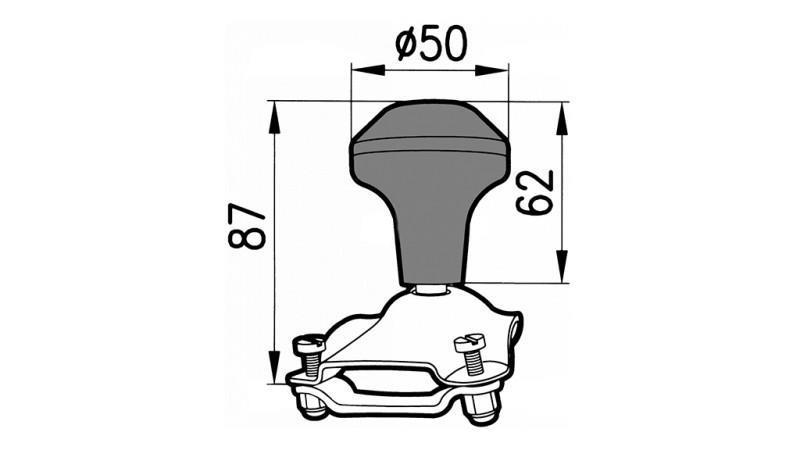 MANIGLIA-BALLA VOLANTE PER RIM DIAMETRO 380