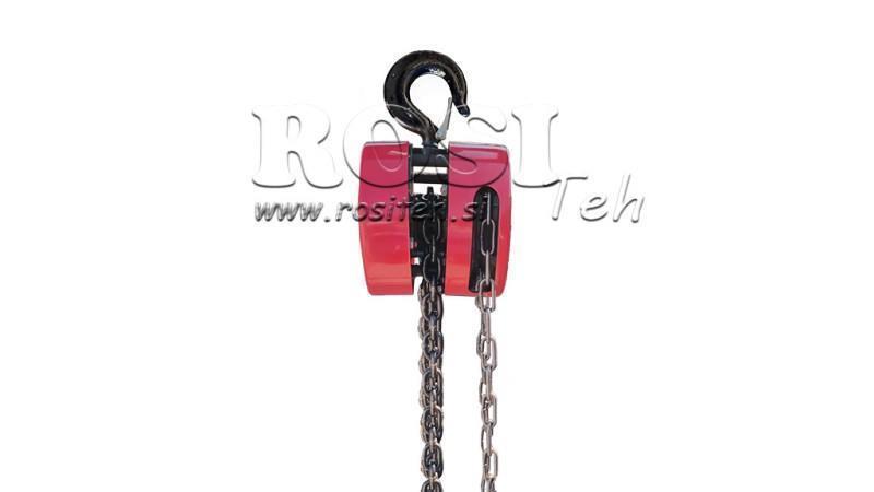 CHAIN HOIST - WINCH 1Ton x 2.5m