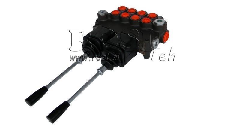 HYD. VENTIL 4xP80 2x JOYSTICK