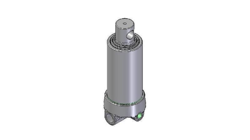 3631F -TELESCOPISK CYLINDER HUL - HUL 3 TRIN REJSE 593 FI 112