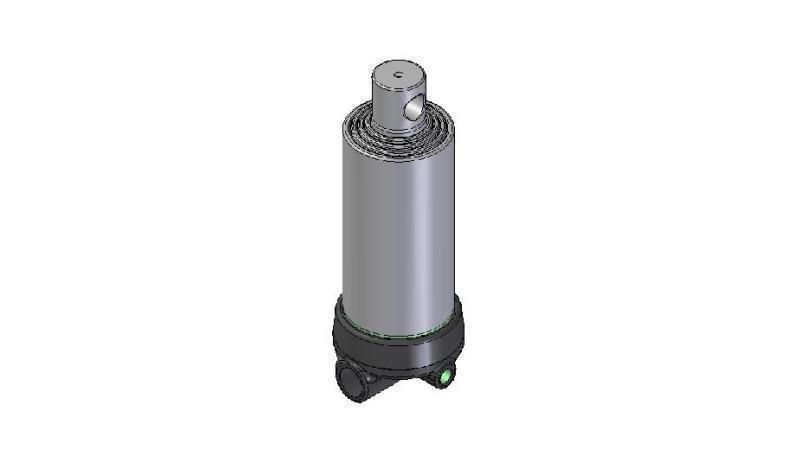 3642F -TELESCOPISK CYLINDER HUL - HUL 4 TRIN REJSE 830 FI 124