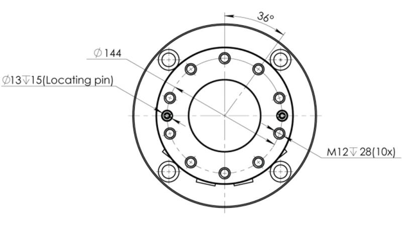 HYDRAULIK ROTATOR CPR5-01 10000/5000 KG