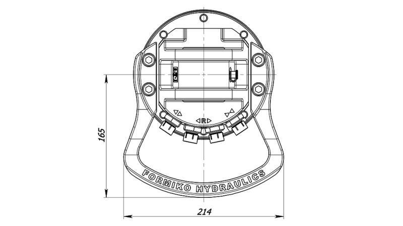 HIDRAULIKUS FORGATÓ 4500/2250 KG TENGELY