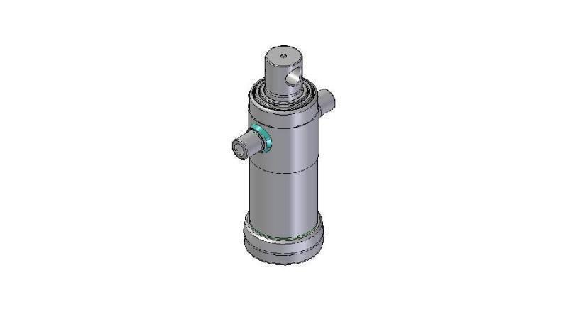 4031F - CILINDRO TELESCOPICO STANDARD/BUCO 3 SFILATE CORSA 743 FI 124