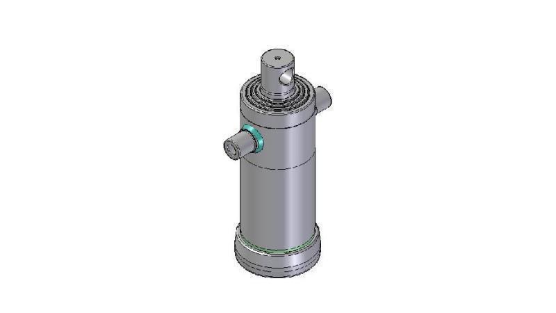 4042F -TELESCOPICKÝ VALEC ŠTANDARD/DIERA 4 STUPNE ZDVIHU 1220 FI 152