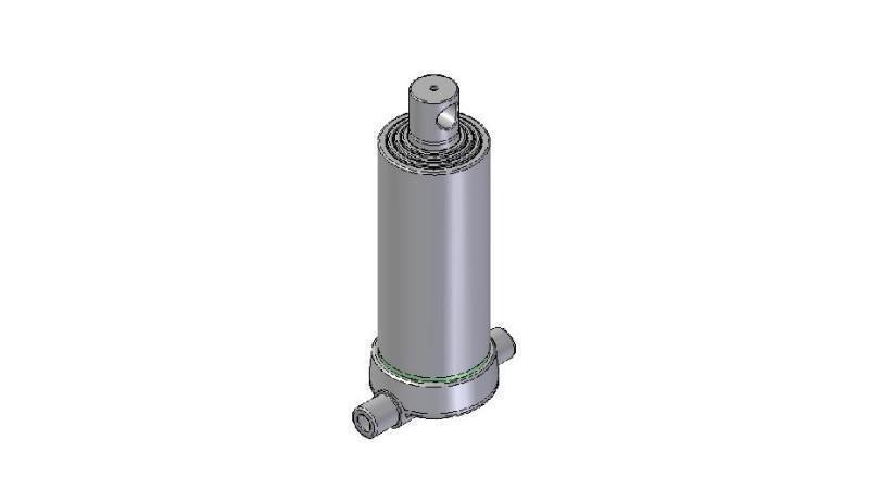 4542F - CYLINDRE TÉLESCOPIQUE INFÉRIEUR – TROU 4 DEGRÉS COURSE 1220 FI 152