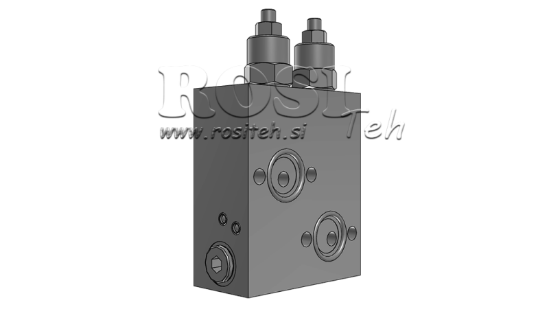 HYDRAULIC BRAKE VALVE FOR HYDRAULIC MOTOR KPBR-250/1/D