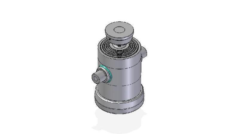 6032S - TELESCOPISK CYLINDER STANDARD/BOLL 6 STEG RESA 1605 DIAMETER 270