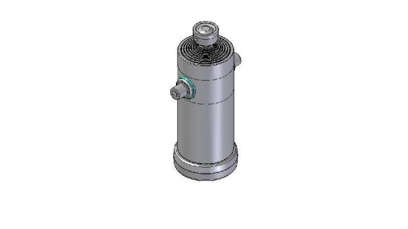 9014S - TELESCOPISK CYLINDER STANDARD/BALL 9 STEG SLAG 3230 DIAMETER 240