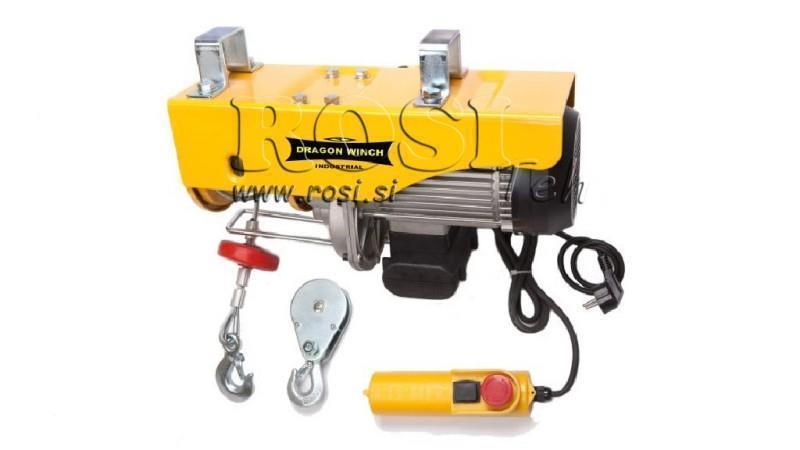 230 V ELECTRIC WINCH DWI 125/250 kg