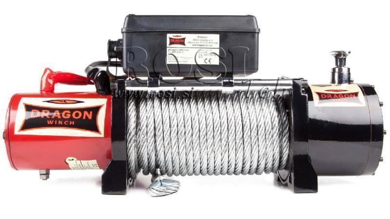 24 V ELECTRIC WINCH DWM 12000 HD - 5443 kg