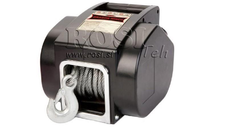 TREUIL ÉLECTRIQUE 12 V POUR BATEAUX DWP 5000 - 2265 kg