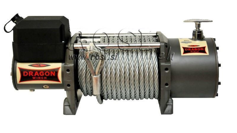 12 V ELEKTRISK VINCH DWT 15000 HD - 6803 kg