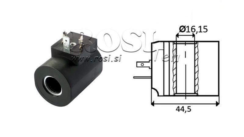 ELEKTROMAGNETICKÁ CIEVKA 230 VAC - CB10 - fi 16.15mm-50.2mm 22W