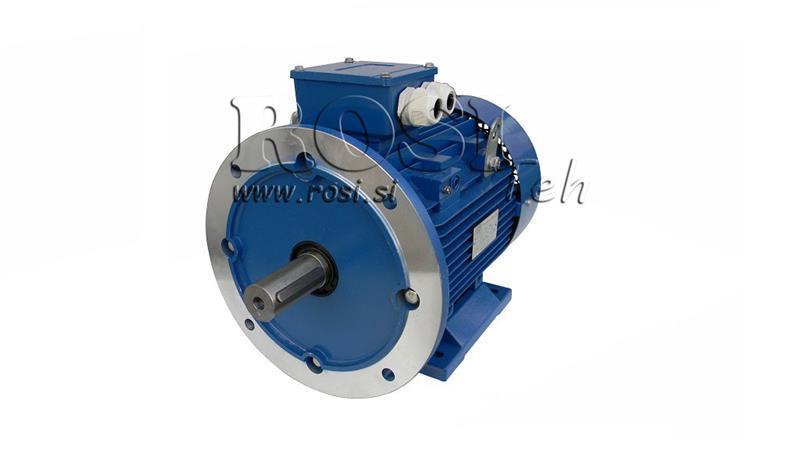 5,5kW-ELEKTROMOTOR MS132S-4_1450umd 3Phas Beine+Flansch-B3B5