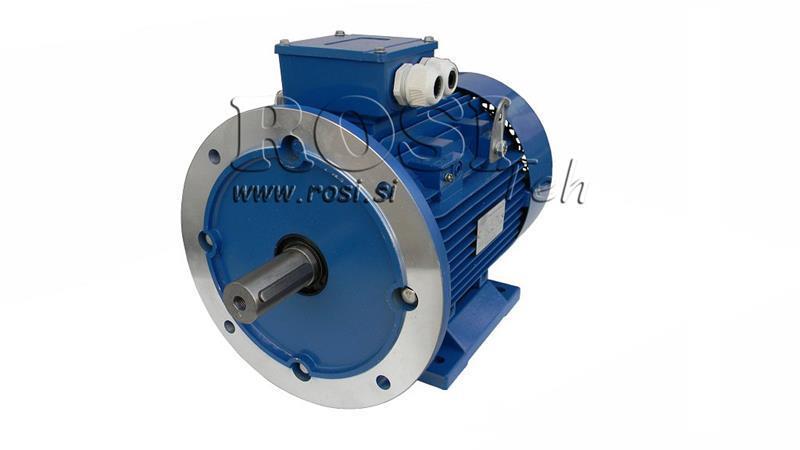 18,5kW-ELECTRIC MOTOR Y3 180M-4_1470rpm 3PH legs+flange-B3B5