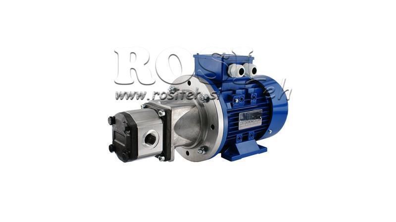 HYDRAULISK PUMP MONTERINGSGRUPP 1 8 ccm EL-MOTOR 3-fas - 3 KW (flöde = 11.5 liter/min)