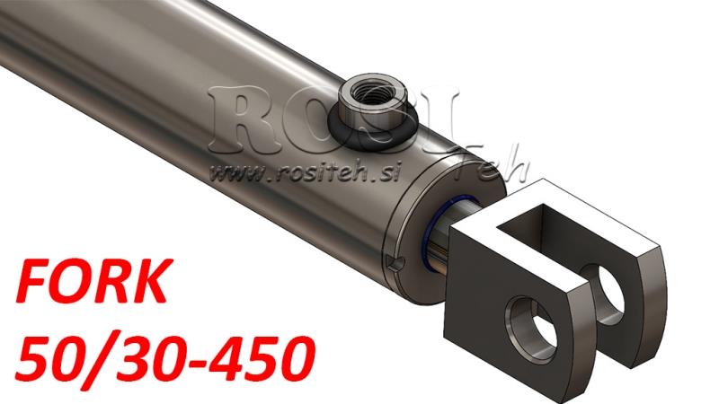 HYDRAULIC CYLINDER FORK 50/30-450