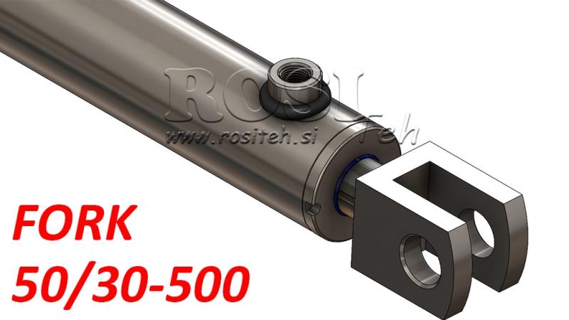 HYDRAULIC CYLINDER FORK 50/30-500